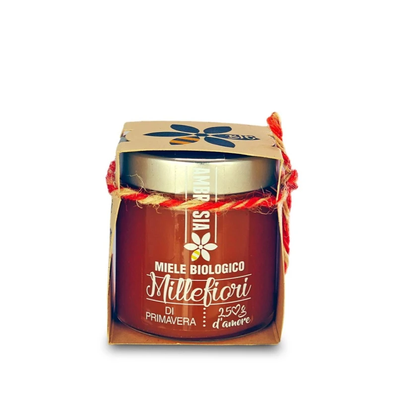 Organic Millefiori Honey- 250 gr