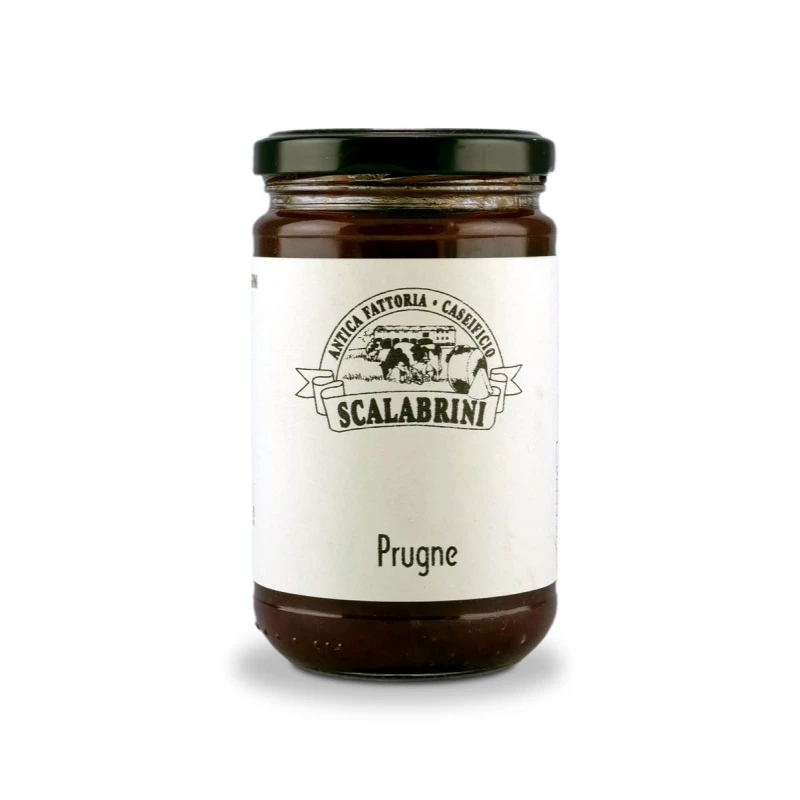 Plum Jam - Compote with Cane Sugar ? Fattoria Scalabrini