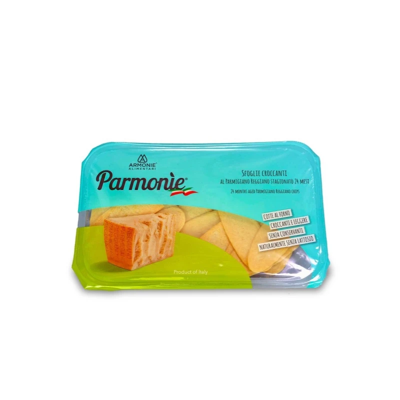 Parmonie - Bl?tterteiggeb?ck aromatisiert mit Parmigiano Reggiano 24 Monate DOP