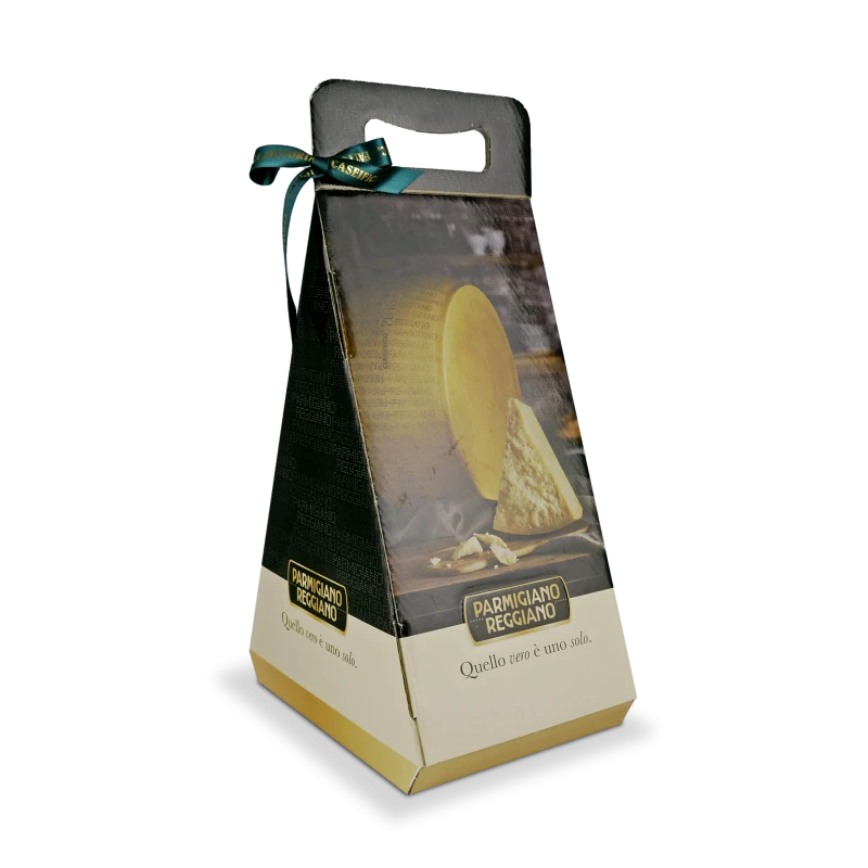 Cardboard Gift Box for Parmesan + Mini Recipe Book ? Fattoria Scalabrini