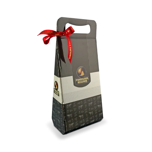 Cardboard Gift Box for Parmesan + Mini Recipe Book ? Fattoria Scalabrini